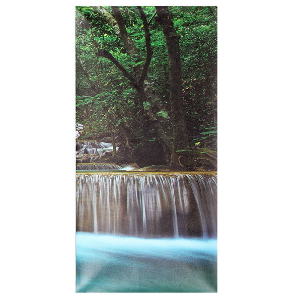 30x60CM 5PCS Canvas Painting Forest Waterfall Wall Art Picture Home Decor