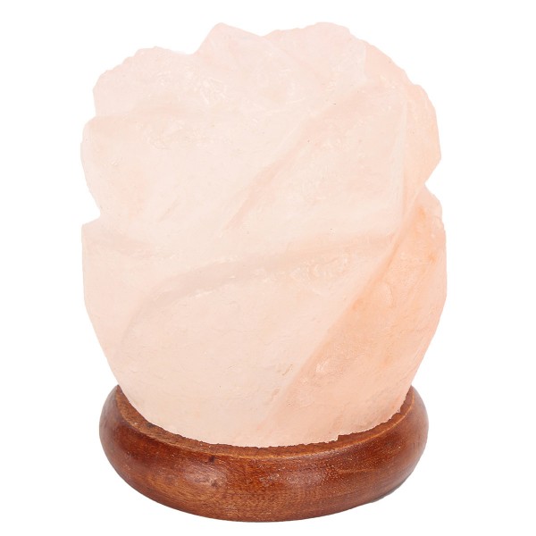 Himalayan Natural Crystal Rose Salt Lamps Bulb Night Light Ionic Purifier Gifts