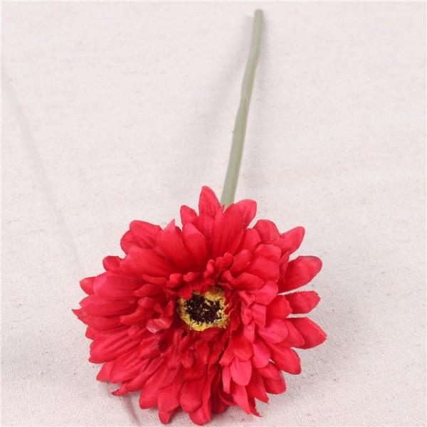 Artificial African Chrysanthemum Flower For Wedding Decorations Silk Daisy Fake Flower Party Home Festival Decor High Quality African Chrysanthemum Flower Wedding Artificial Silk Flower Decorations