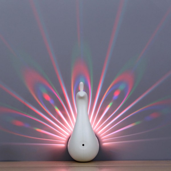 Led Peacock Light Wall Lamp Nordic Postmodern Creative Wall Light for Living Room Bedroom Bedside Corridor Aisle Decoration Atmostphere Light