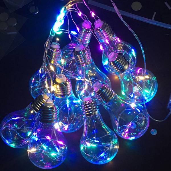 10 Bulbs Light Hanging LED String Light Firefly Party Wedding Home Decoration Romantic