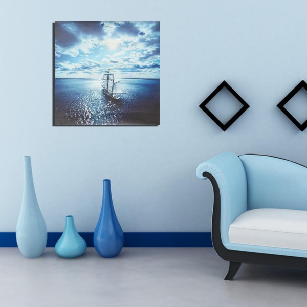 Sea Sailboat Canvas Picture Print Paintings Poster Unframed Wall Art Home Decor